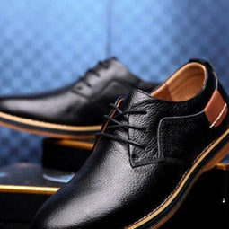 Men's Derby Party Lace Up Casual Shoes